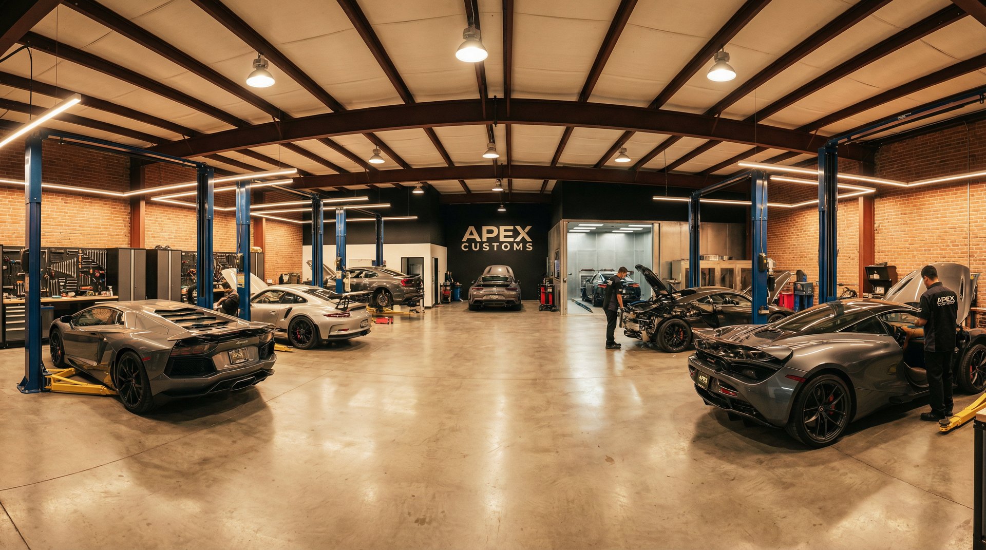 关于萝莉岛汽车改装工作室